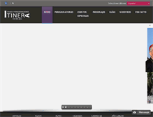 Tablet Screenshot of itineratours.com